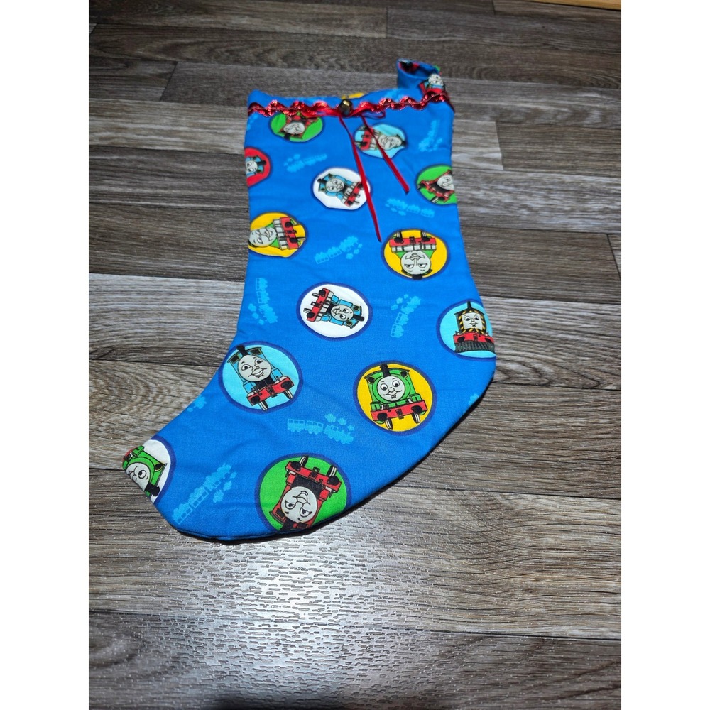 Thomas the Tank Engine Christmas Stocking Holiday Decoration Blue